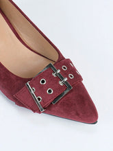 Women's Pointed Toe Chunky Heel Slip-On Fashion Sandals